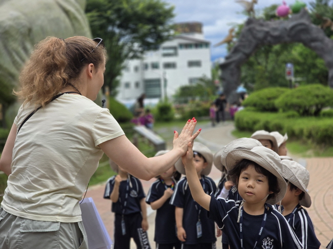 미쉘 teacher가 알려주는 공룡공원
